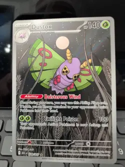 Pokemon TCG Dustox 220/217 Illustration Rare Ascended Heroes Full Art English NM - Image 1