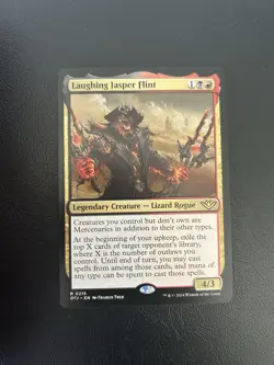 Laughing Jasper Flint Mtg Outlaws of Thunder Junction Regular Rare 215 - Image 1