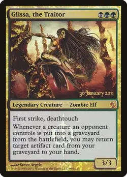 Glissa, the Traitor -Foil Near Mint MTG Promos: Prerelease Cards - Image 1