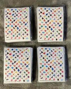 Pokemon 151 Lot Of 4 Packs of 65 Count Deck Sleeves & 16 Card Dividers Brand New - Image 2