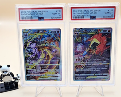 PSA 10 Charizard 212/172 Mewtwo 221/172 SAR VSTAR Universe Pokemon Card Japanese - Image 1