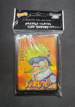 NARUTO CCG MAX PROTECTION CARD SLEEVES - 5 PACK LOT - FACTORY SEALED - Image 3