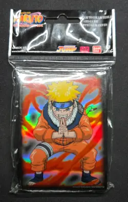 NARUTO CCG MAX PROTECTION CARD SLEEVES - 5 PACK LOT - FACTORY SEALED - Image 5