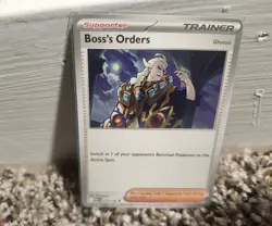 Boss's Orders 114/132 Mega Evolution Regular Finish Uncommon Pokemon Card NM - Image 1