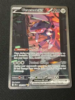 Pokemon Genesect EX 169/086 Black Bolt Special Illustration Rare - MINT - Image 1