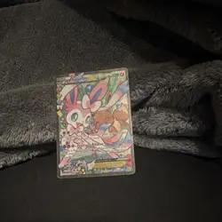 Sylveon EX Full Art Ultra Rare Holo Pokemon Card Generations RC32/RC32 - Image 3