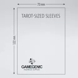 Gamegenic Tarot Card Sleeves 72x122mm – 50 Pack - Image 4