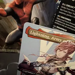 Lightning, Army of One (0400) (Borderless) Final Fantasy Regular - Image 2