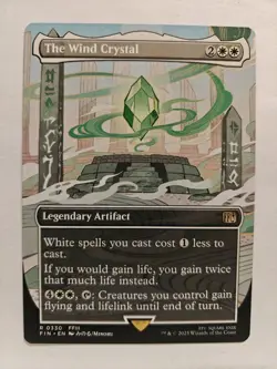 MTG Borderless Universes Beyond: Final fantasy FIN The Wind Crystal - Image 1