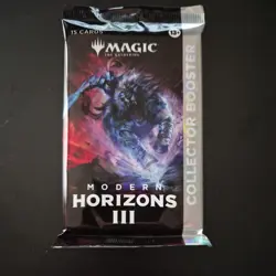 2024 Factory Sealed Magic MTG Modern Horizons 3 III Collector Booster Pack - Image 1