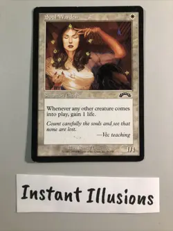 Soul Warden - Exodus Mtg Tcg - Image 1