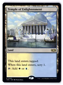 Temple Of Enlightenment NM* Commander: Dragons of Tarkir 0401 mtg -UnltdCards - Image 1