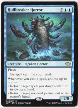 MTG Hullbreaker Horror R Innistrad: Crimson Vow 63 LP - Image 1