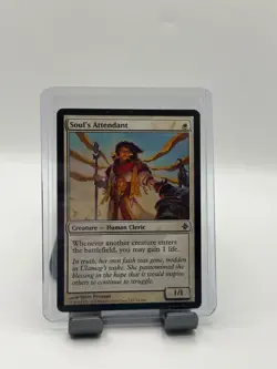 MTG, Soul's Attendant 44 LP Rise of the Eldrazi Regular - Image 1