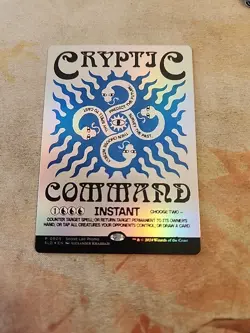 Cryptic Command Rainbow Foil Secret Lair MTG NM - Image 1