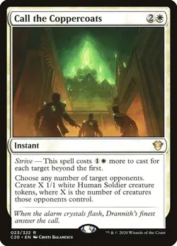 MTG - Call the Coppercoats - C20 - Lightly Played - Image 1