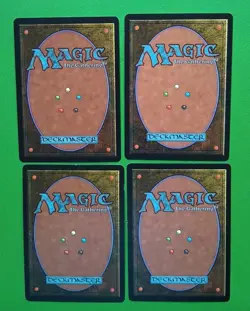 Magic the Gathering MTG Urza's Saga GOBLIN CADETS X 4 ( 3 LP/EX, 1 w DING) U! - Image 2