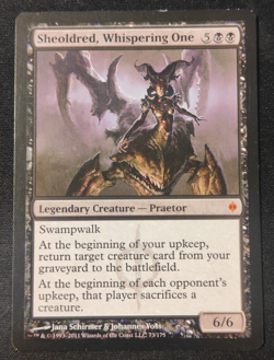 MTG: Sheoldred, Whispering One NEW PHYREXIA!!!! Light Play, Magic the Gathering. - Image 1