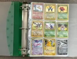 Pokemon Collection Binder Wotc Base 1st Edition Jungle Fossil Neo Gym EX Ultra - Image 1