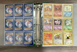 Pokemon Collection Binder Wotc Base 1st Edition Jungle Fossil Neo Gym EX Ultra - Image 4