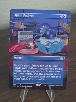 MTG Gifts Ungiven (Borderless) Double Masters 2022 Regular - Image 1