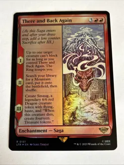 There and Back Again Lord of the Rings Foil 151 NM - Image 1