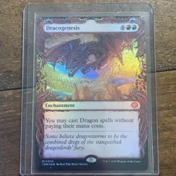 1x Dracogenesis (0300) - Foil - Showcase Light Play MTG Magic - Kid Icarus - - Image 1