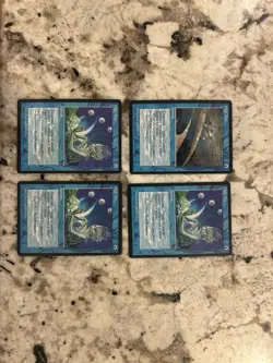 Mtg High Tide x4 - Magic the Gathering High Tide Lp-Played - Image 3