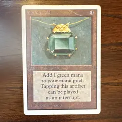 Magic: The Gathering Mox Emerald Mono Artifact Regular English by Dan Frazier - Image 1