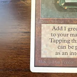 Magic: The Gathering Mox Emerald Mono Artifact Regular English by Dan Frazier - Image 4