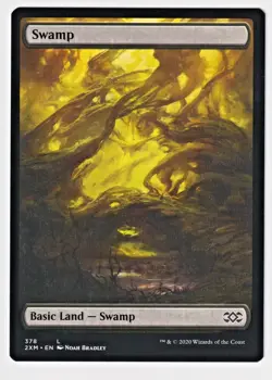 Swamp Sumpf - Double Masters Extras FA Borderless - EN - NM Magic The Gathering - Image 1