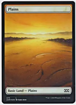 Plains Ebene Double Masters Extras Borderless Full Art Mint Magic The Gathering - Image 1