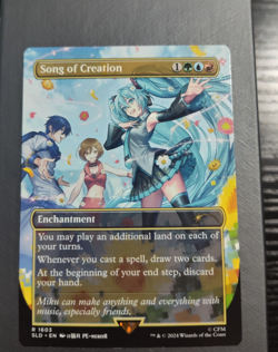 Song of Creation - Secret Lair x Hatsune Miku - English - Non-Foil - Near MInt - Image 1