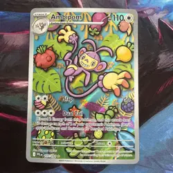 Phantasmal Flames #107/094 Ambipom Pokemon mega Evolution - Image 1