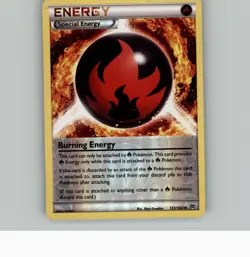 BURNING ENERGY 151/162 UC BREAKTHROUGH POKEMON REVERSE HOLO LP - Image 1