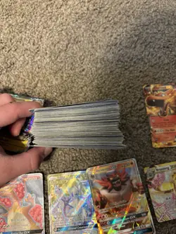 Pokemon TCG Charizard GX, Incineroar GX, Bronzong BREAK, M Manectric EX Lot - Image 2