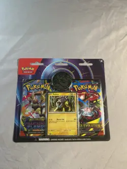 NEW SEALED POKEMON TCG MEGA EVOLUTION & PHANTASMAL FLAMES RAIKOU 2 PACK BLISTER - Image 1