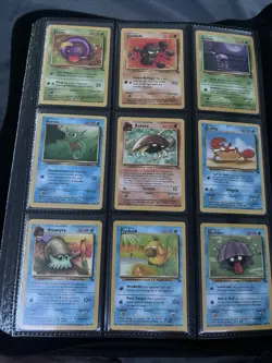 Fossil Unlimited Complete Non Holo Set 16-62 LP Pokemon WOTC Set - Image 4