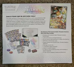 Pokemon TCG Prismatic Evolutions ETB - Elite Trainer Box - New -Factory Sealed - Image 2