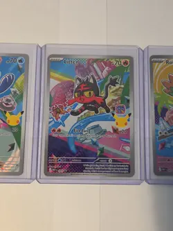 Pokemon TCG First Partner Illustration Collection Series 1 Gen 7 Alola Starters - Image 3