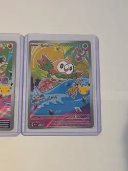 Pokemon TCG First Partner Illustration Collection Series 1 Gen 7 Alola Starters - Image 4