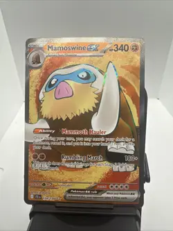 Mamoswine ex - 174/159 Journey Together Full Art Pokemon - NM/MINT - Image 1