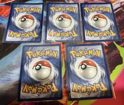 Pokemon TCG: Makuhita Cosmos Holo Black Star Promo (Set Of 5) #068 M/NM - Image 2