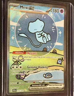 Pokemon TCG Mew EX 232/091 Sv: Paldean Fates Bubble Mew - Image 1