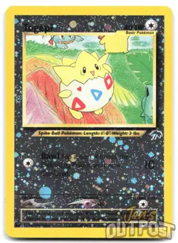 Togepi 4/18 Southern Islands Pokemon NM - Image 1