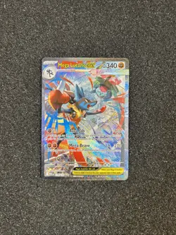 2025 Pokemon Mega Lucario ex 179/132 Me01: Mega Evolution Holo 🤩 PACK FRESH 🤩 - Image 1
