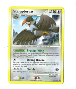 2008 Pokemon TCG #27/100 Staraptor lv. 64 - Image 1