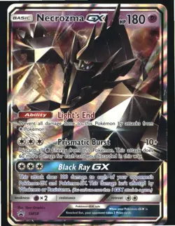 Necrozma GX - SM58 Holo Promo Sun & Moon Promo Pokemon Holo Near Mint - Image 1