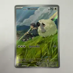 Hop’s Wooloo 170/159 Pokemon Journey Together Full Art Illustration Rare NM - Image 1