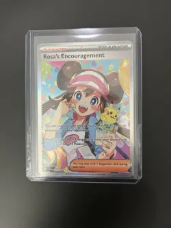 Pokemon Perfect Order Rosa's Encouragement 123/088 Special Illustration Rare NM - Image 5